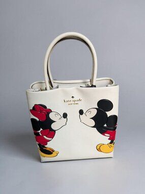Disney x Kate Spade Mickey & Minnie Mouse Mini Tote (NWT)